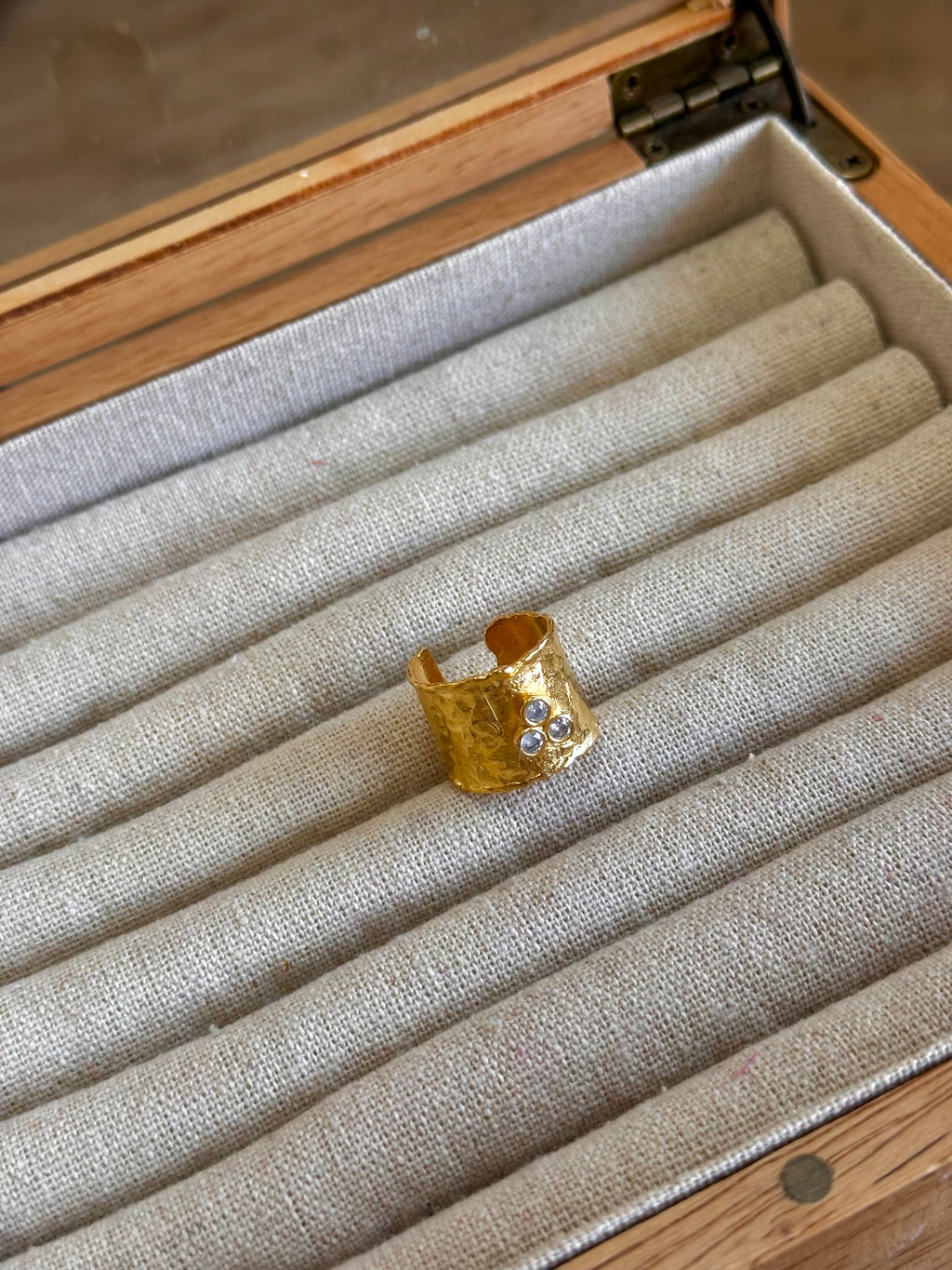 Anillo Agatha Blanco