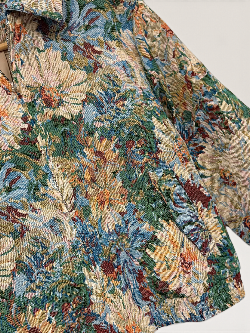 Chaqueta bomber floral
