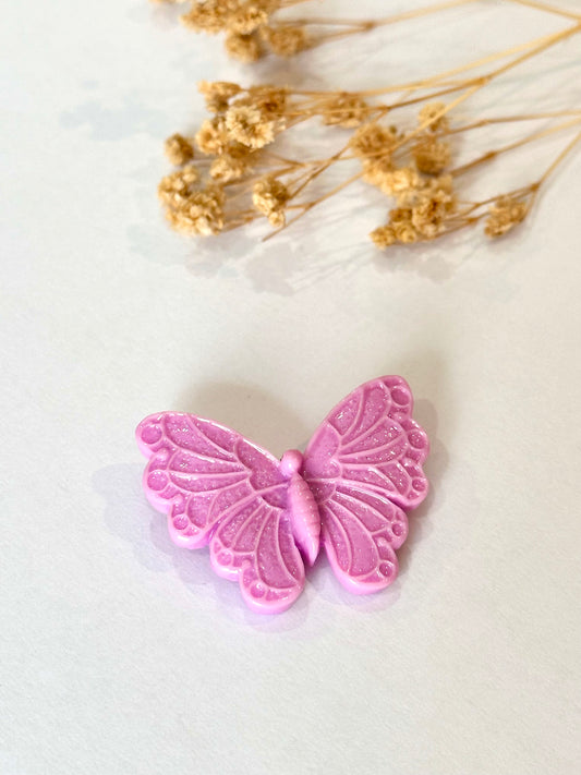 Broche mariposa Lila