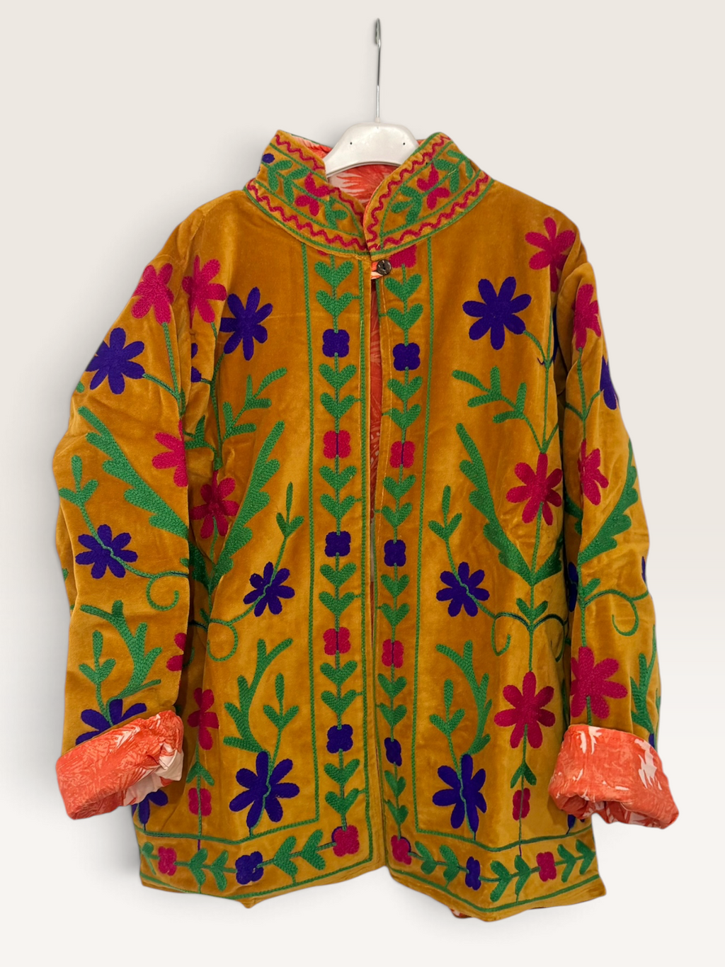 Chaqueta terciopelo Buganvilia