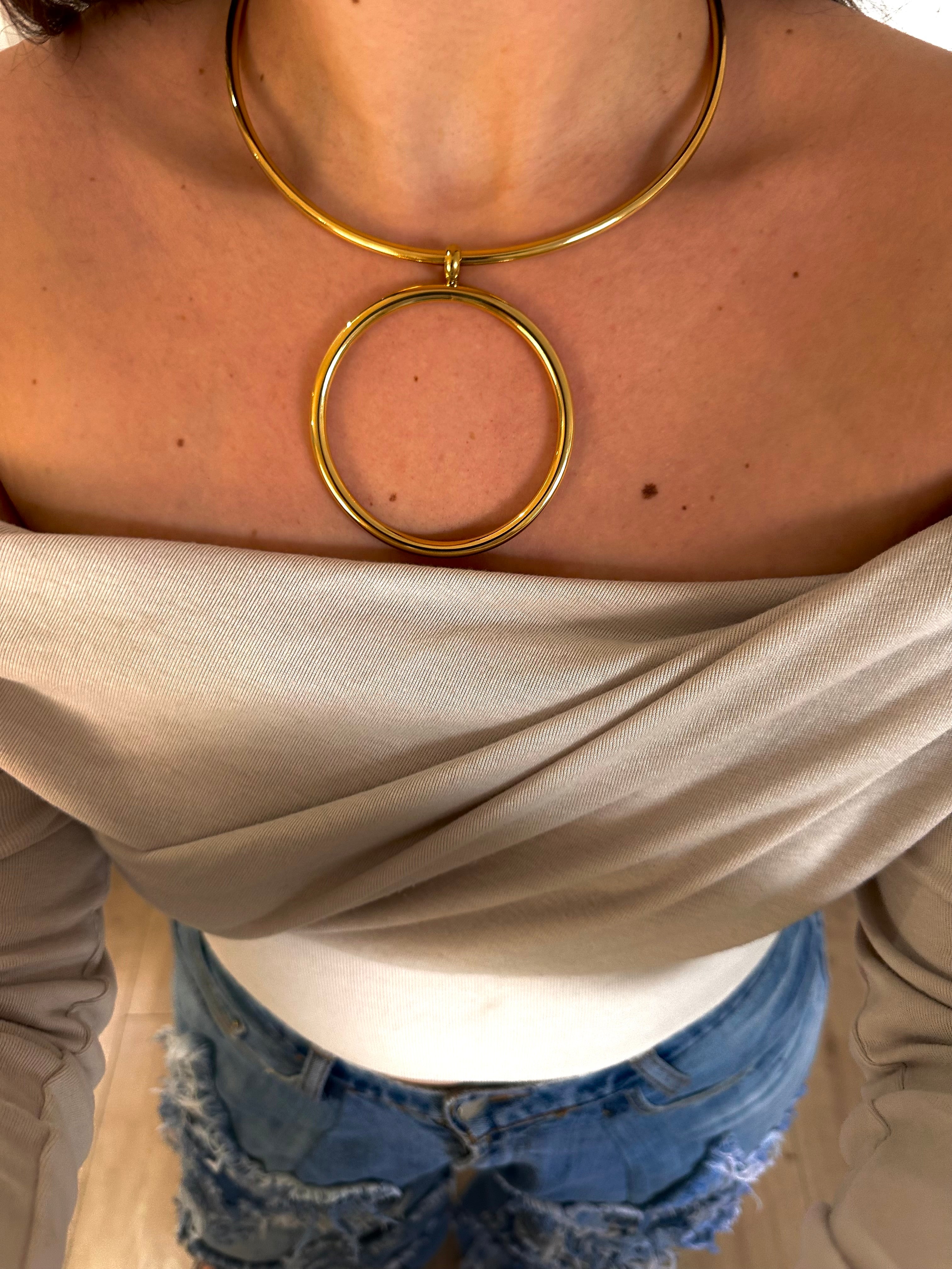 Choker Círculo Collar