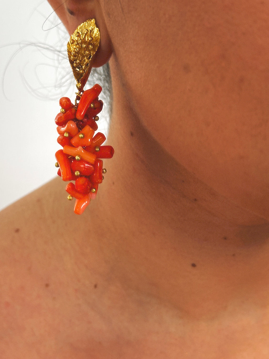 Pendientes Rocío Corales