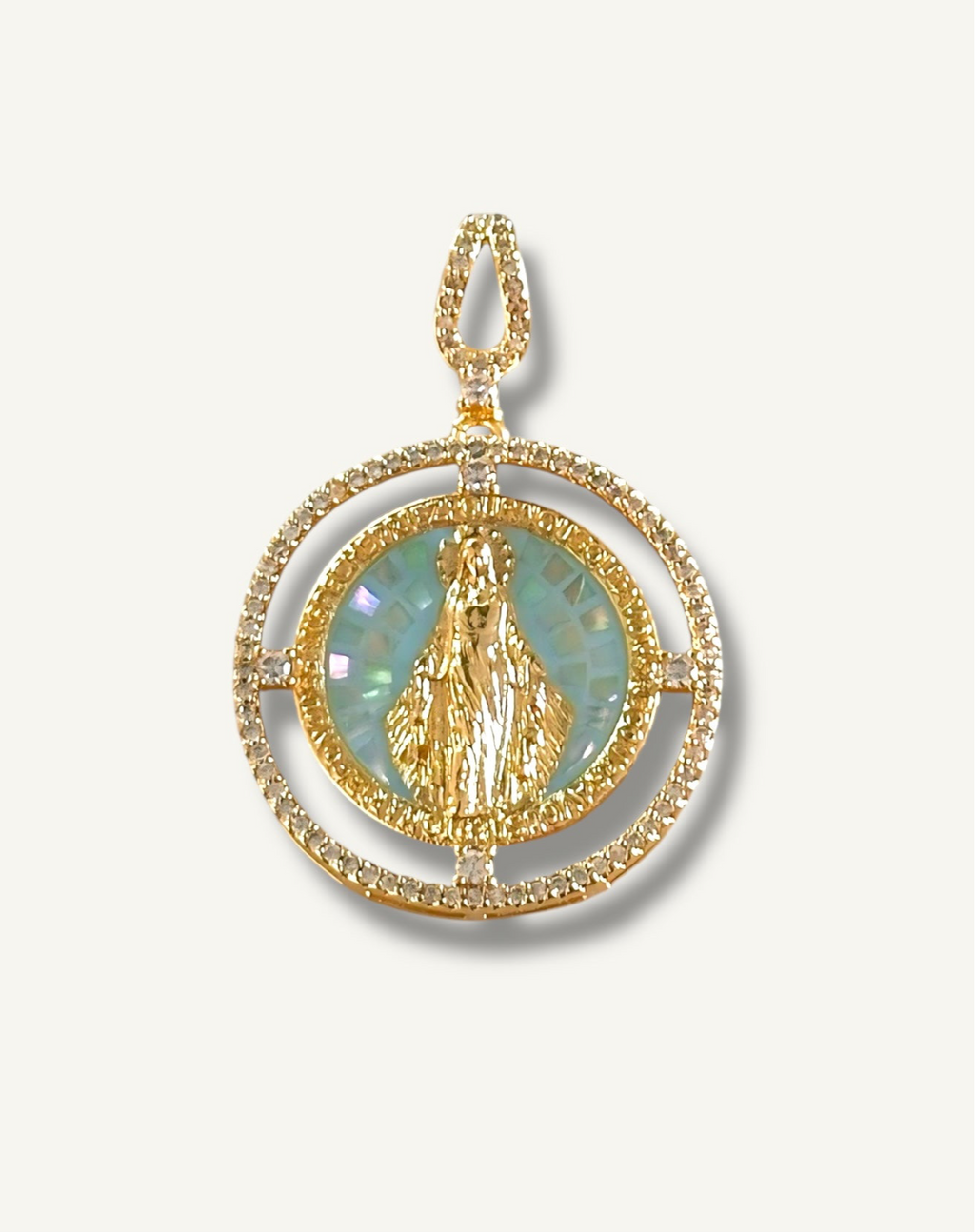 Medalla Virgen Milagrosa Celeste