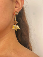 Pendientes Tulipán Champagne