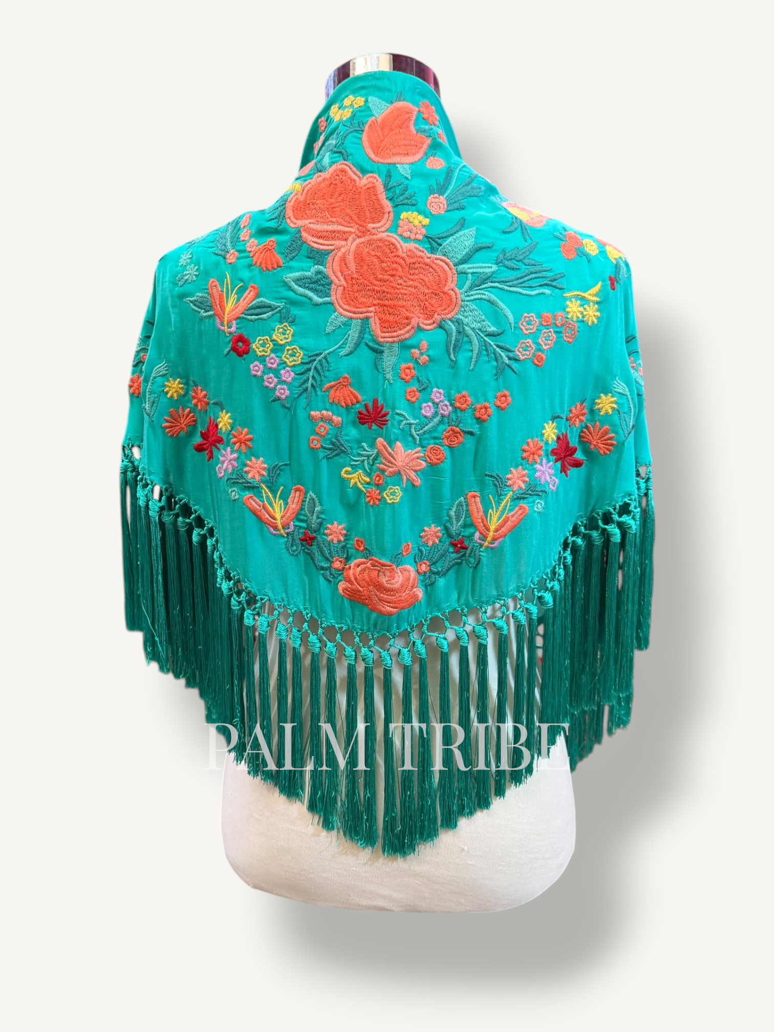 Mantoncillo Silvestre Turquesa y corales