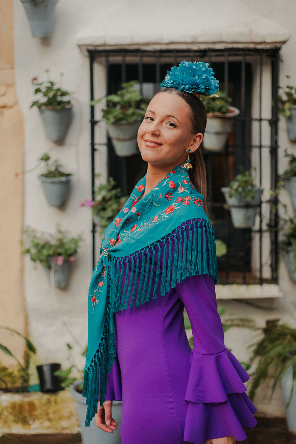 Vestido Sevilla Morado