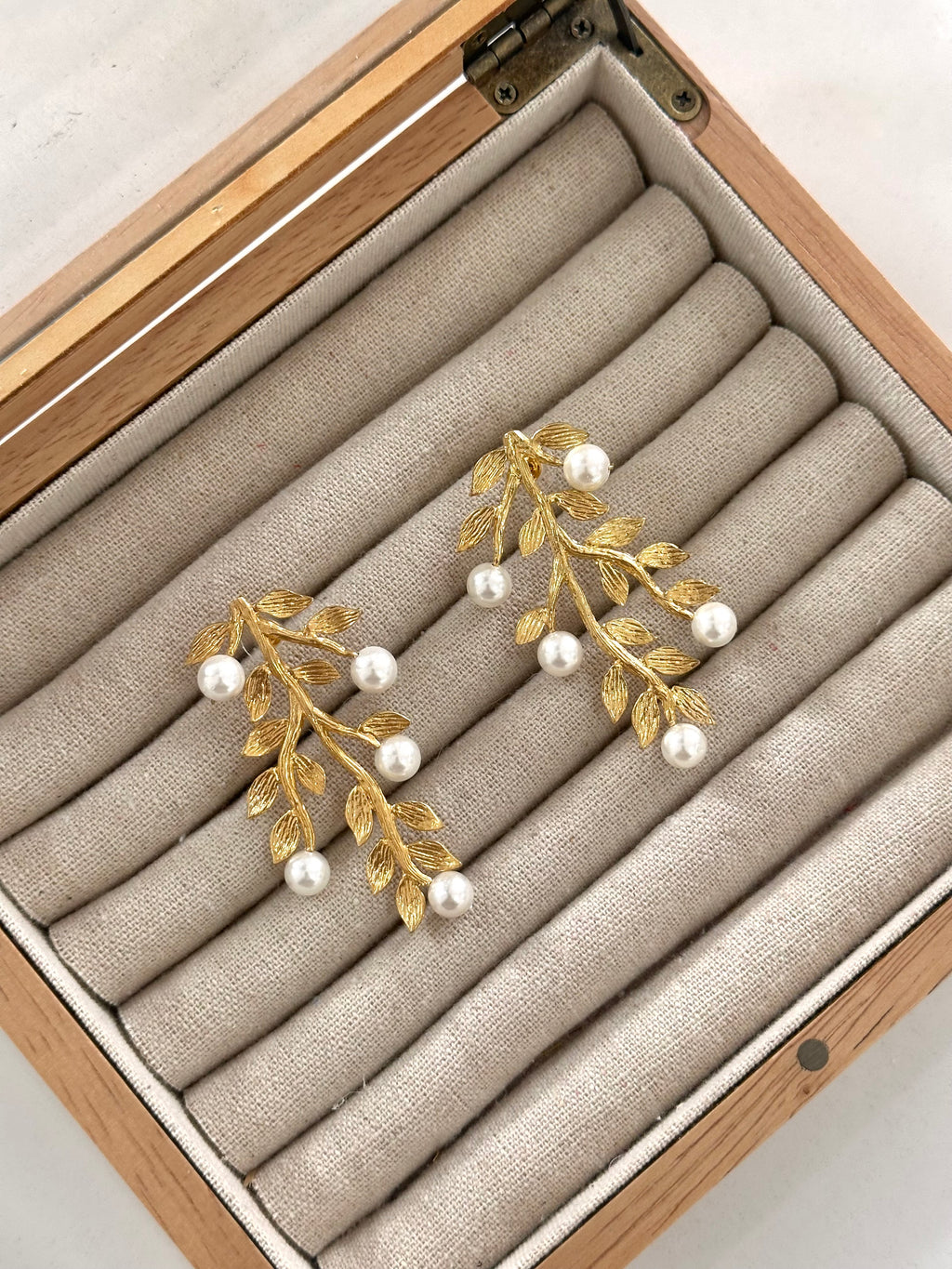 Pendientes Olivia Perla