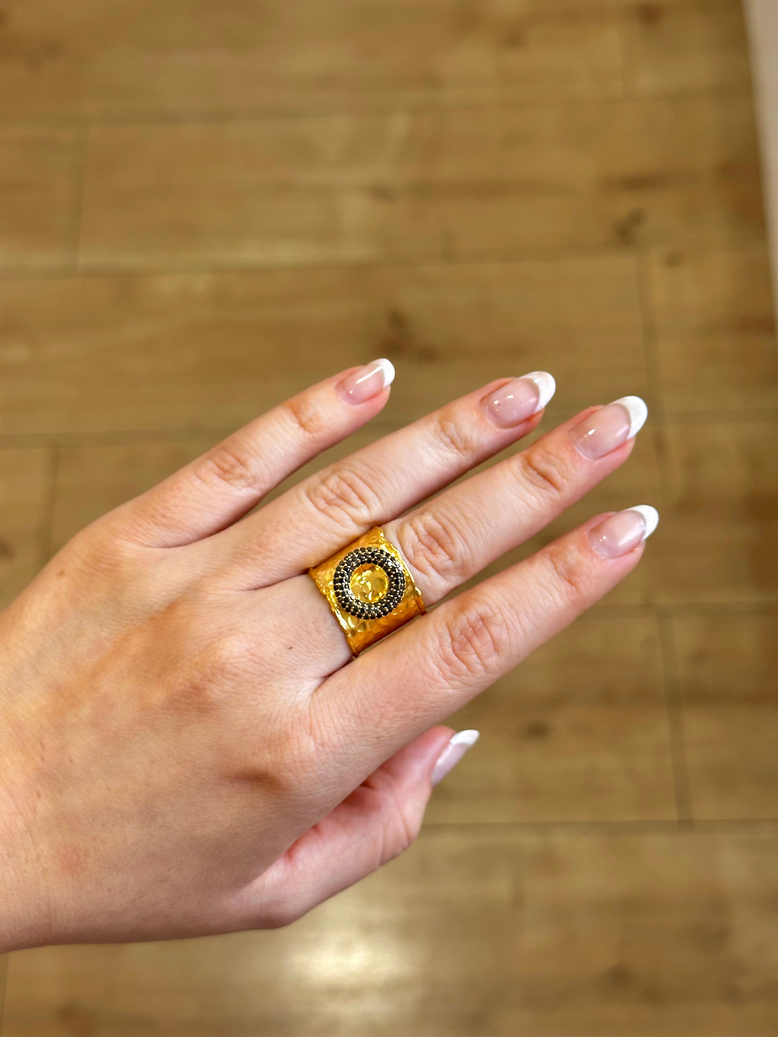 Anillo Maestranza Negro