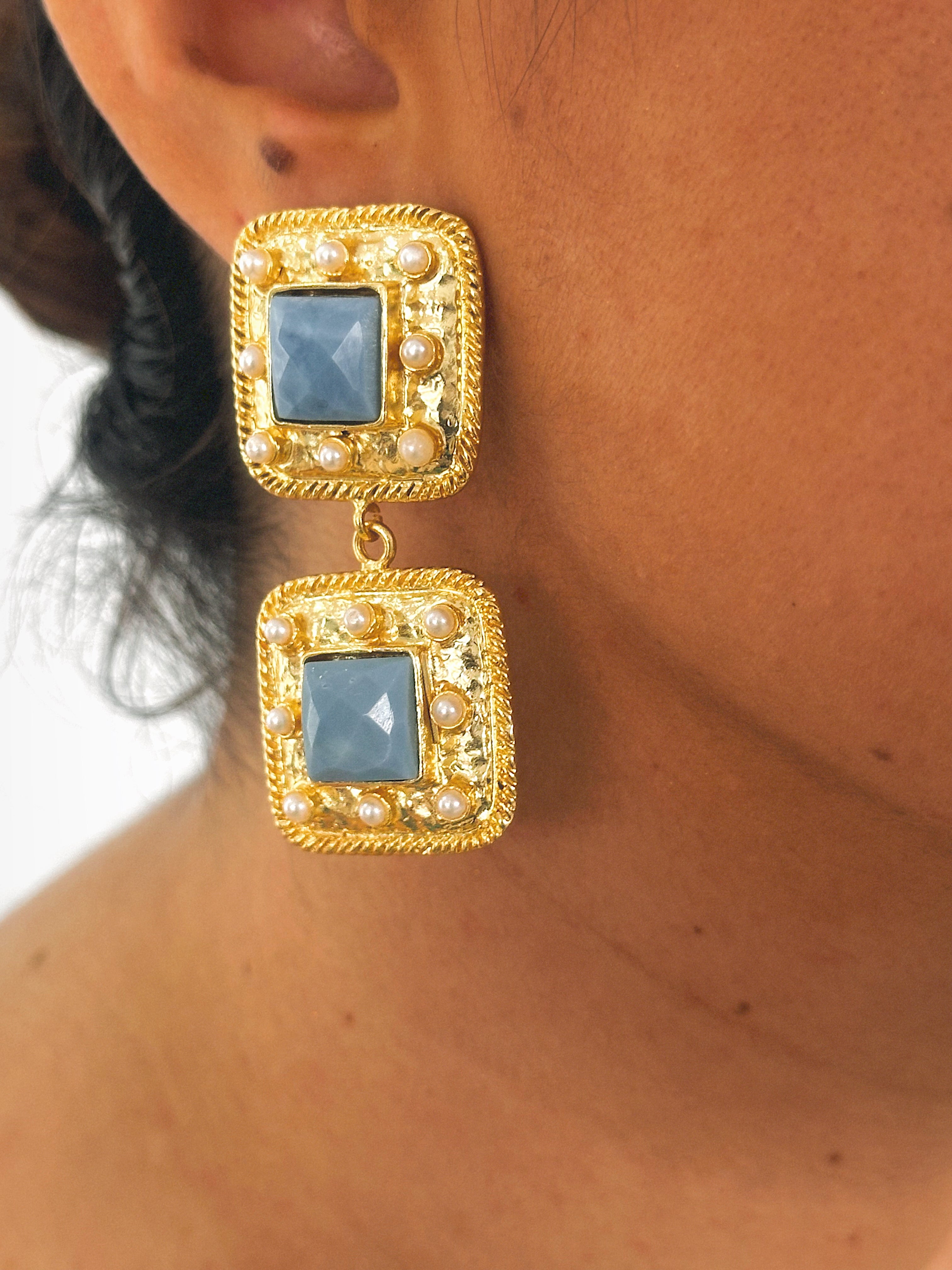 Pendientes Princesa Azul Ducado