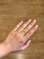 Anillo Agatha Naranja