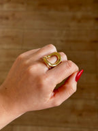 Anillo Circle Small Gold