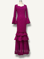 Vestido Cayetana Buganvilla