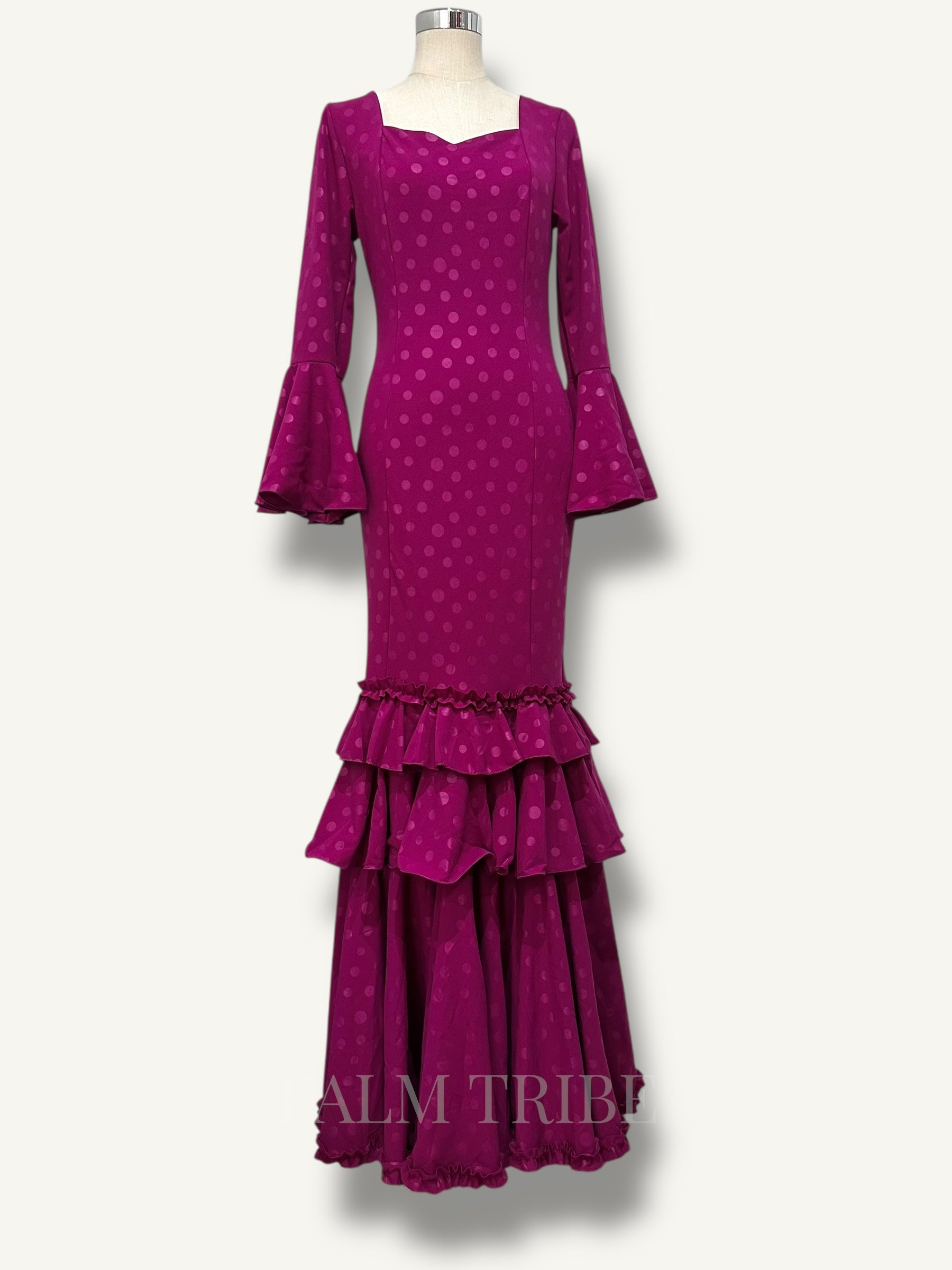 Vestido Cayetana Buganvilla