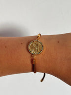 Pulsera Medalla Virgen Sagrado Corazón