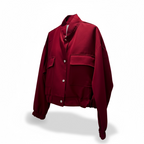 Bomber Burdeos Oversize
