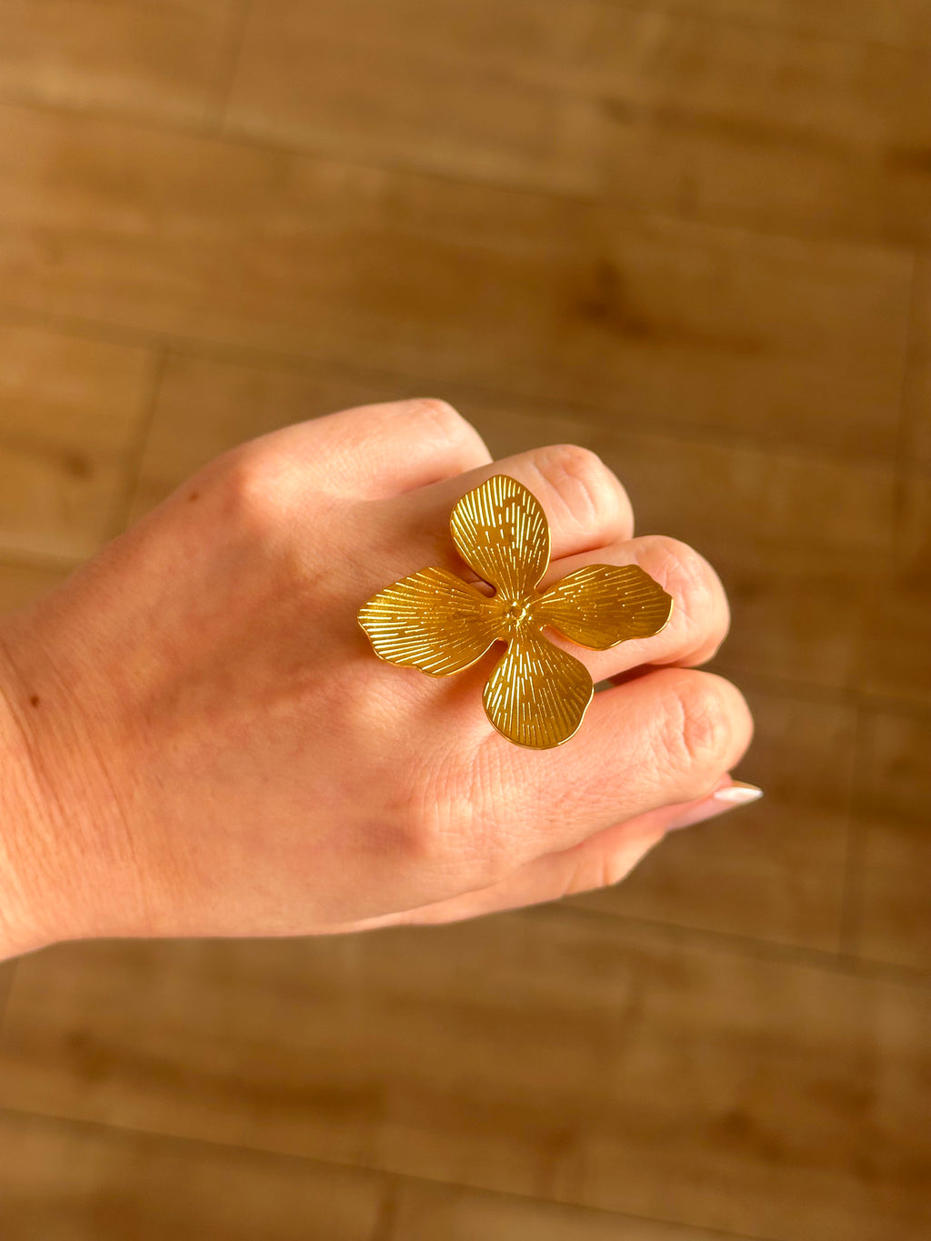 Anillo Flor Maxi
