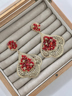 Pendientes Alhambra Rojo