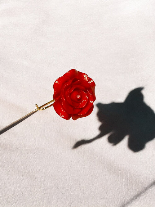 Broche Julieta Rojo