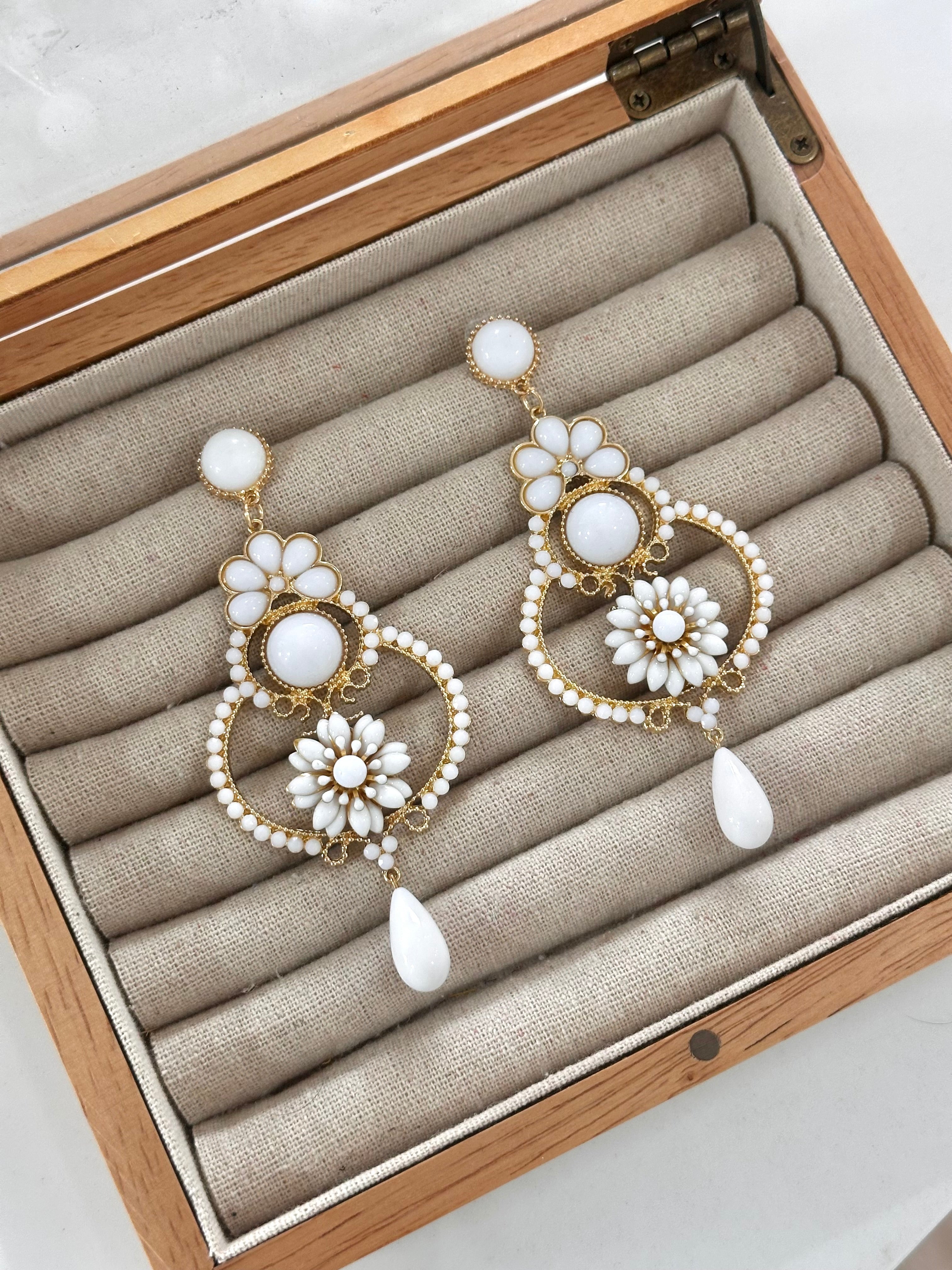 Pendientes Manuela Blanco