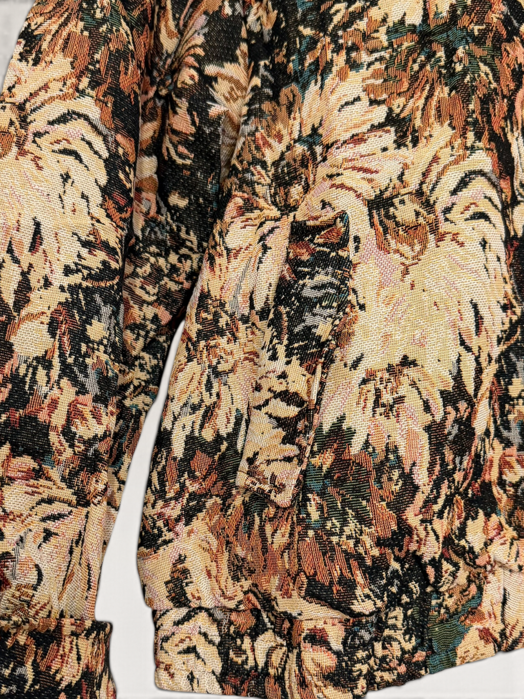 Chaqueta bomber floral