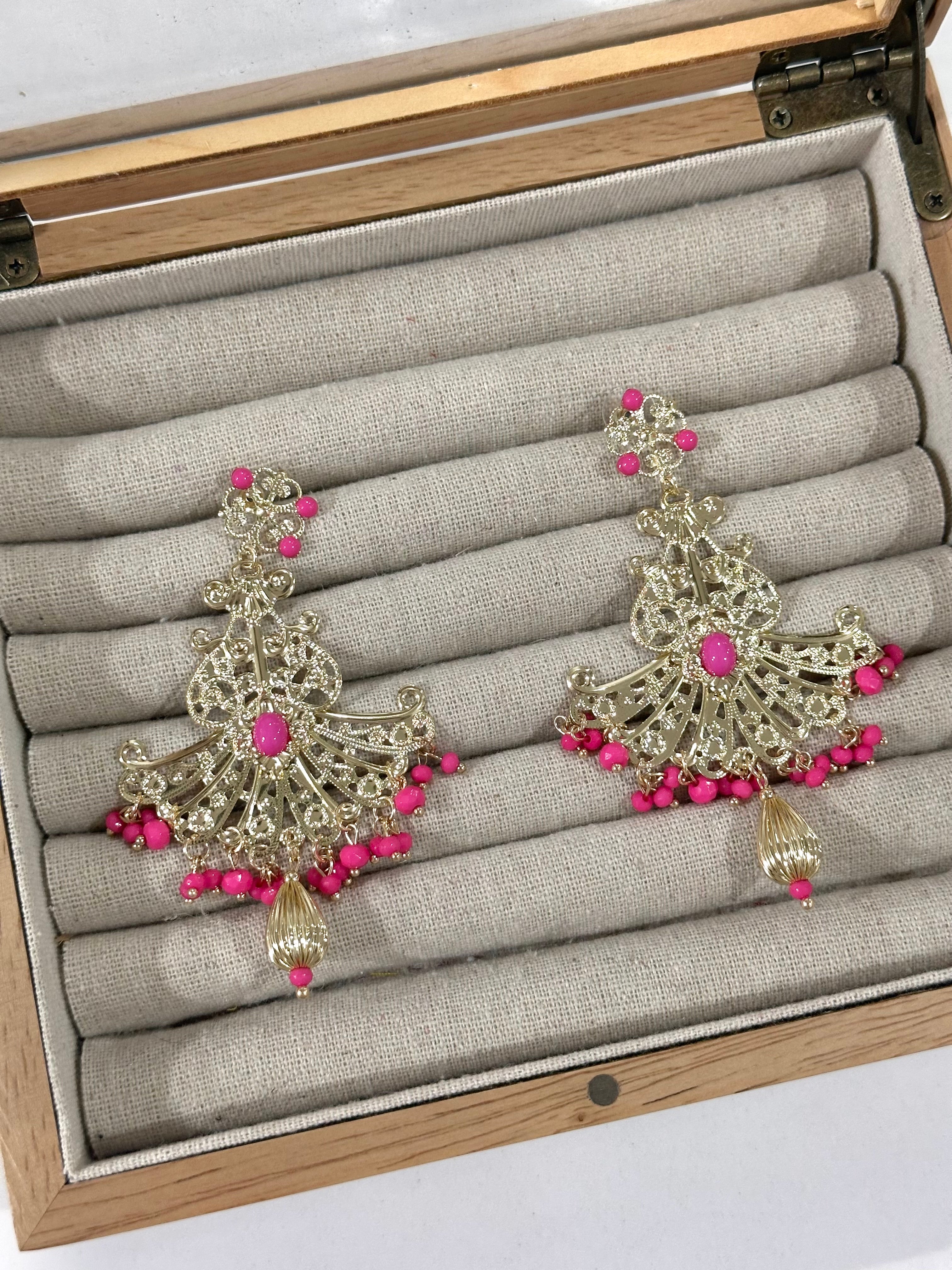 Pendientes Triana Rosa