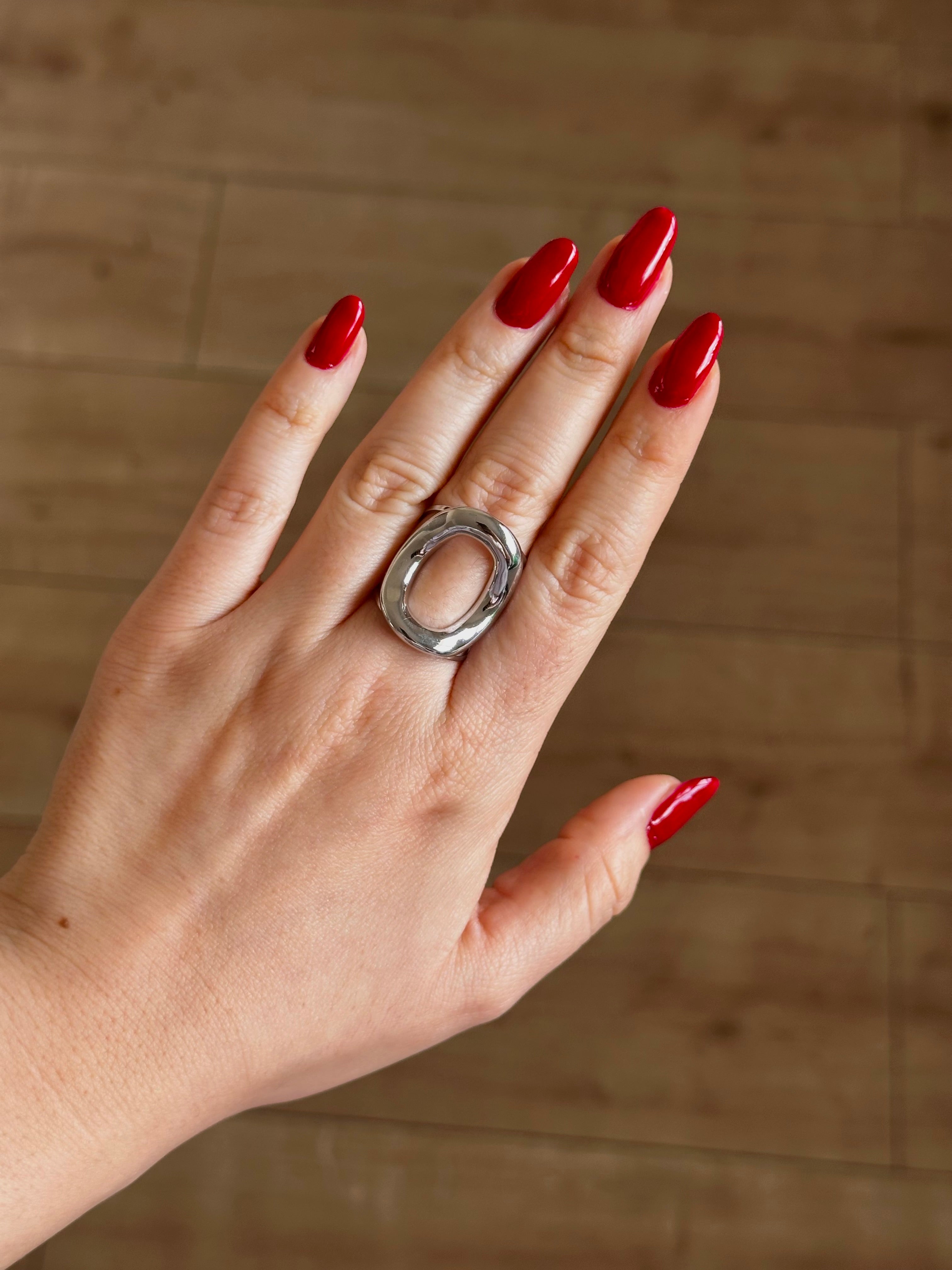 Anillo Circle Small Silver