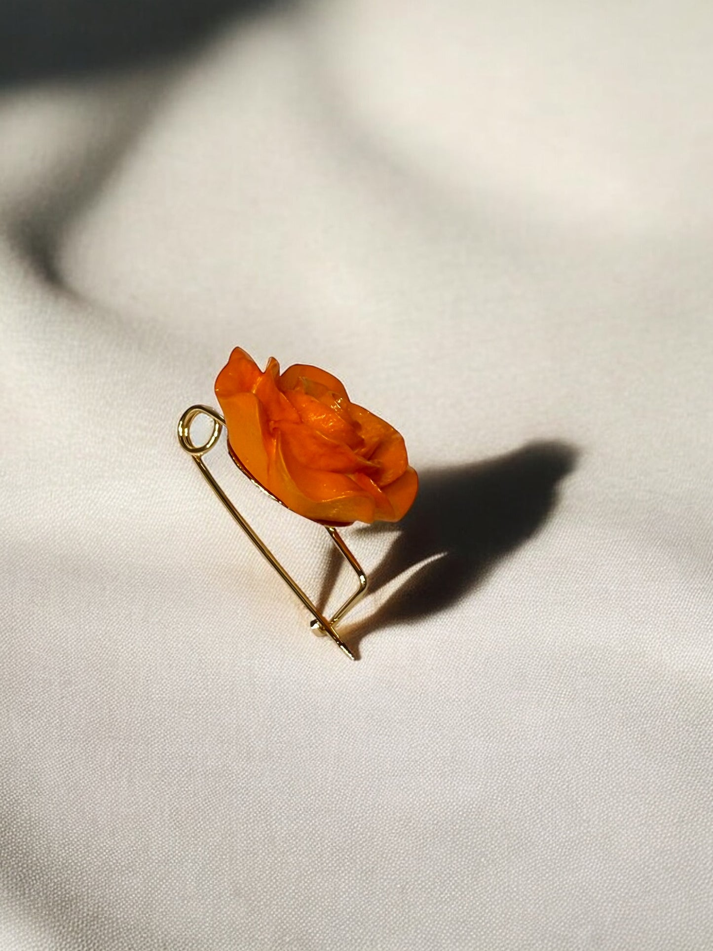 Broche Julieta Naranja