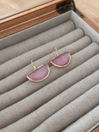 Pendientes Afrodita big Rosa