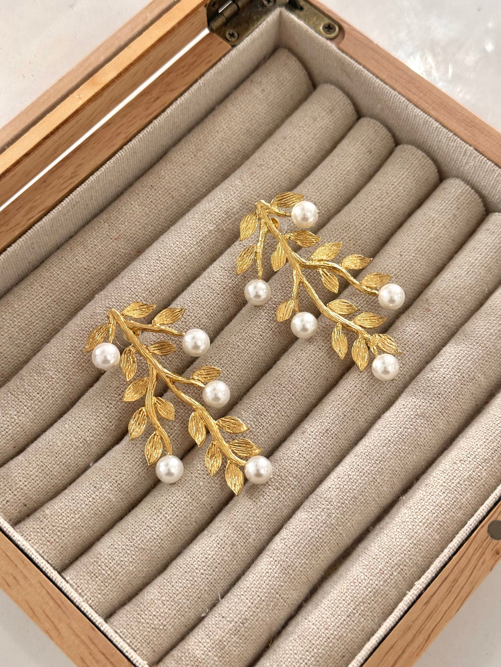 Pendientes Olivia Perla