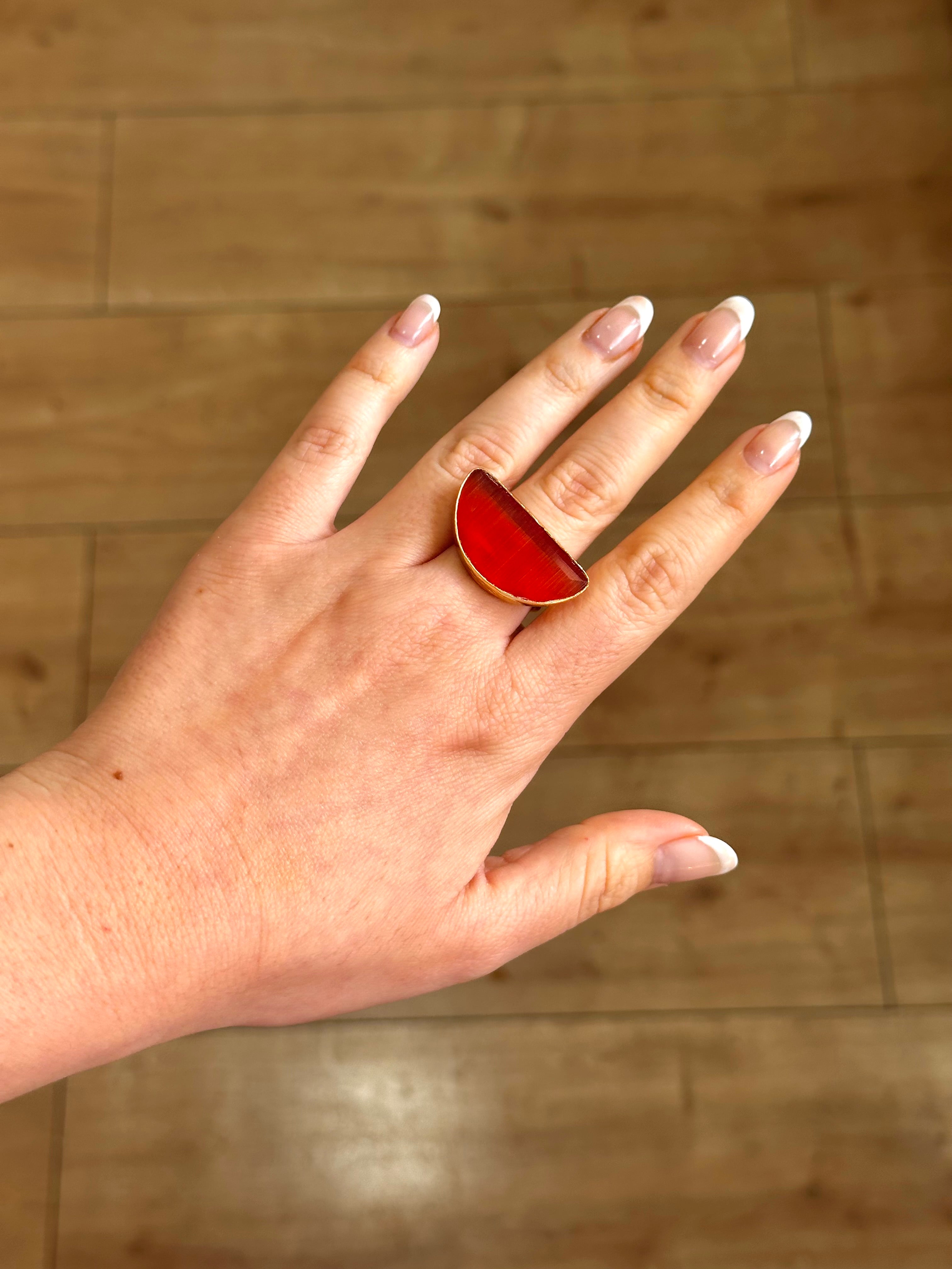 Anillo Afrodita Naranja