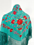 Mantoncillo Clavelines Aquamarina