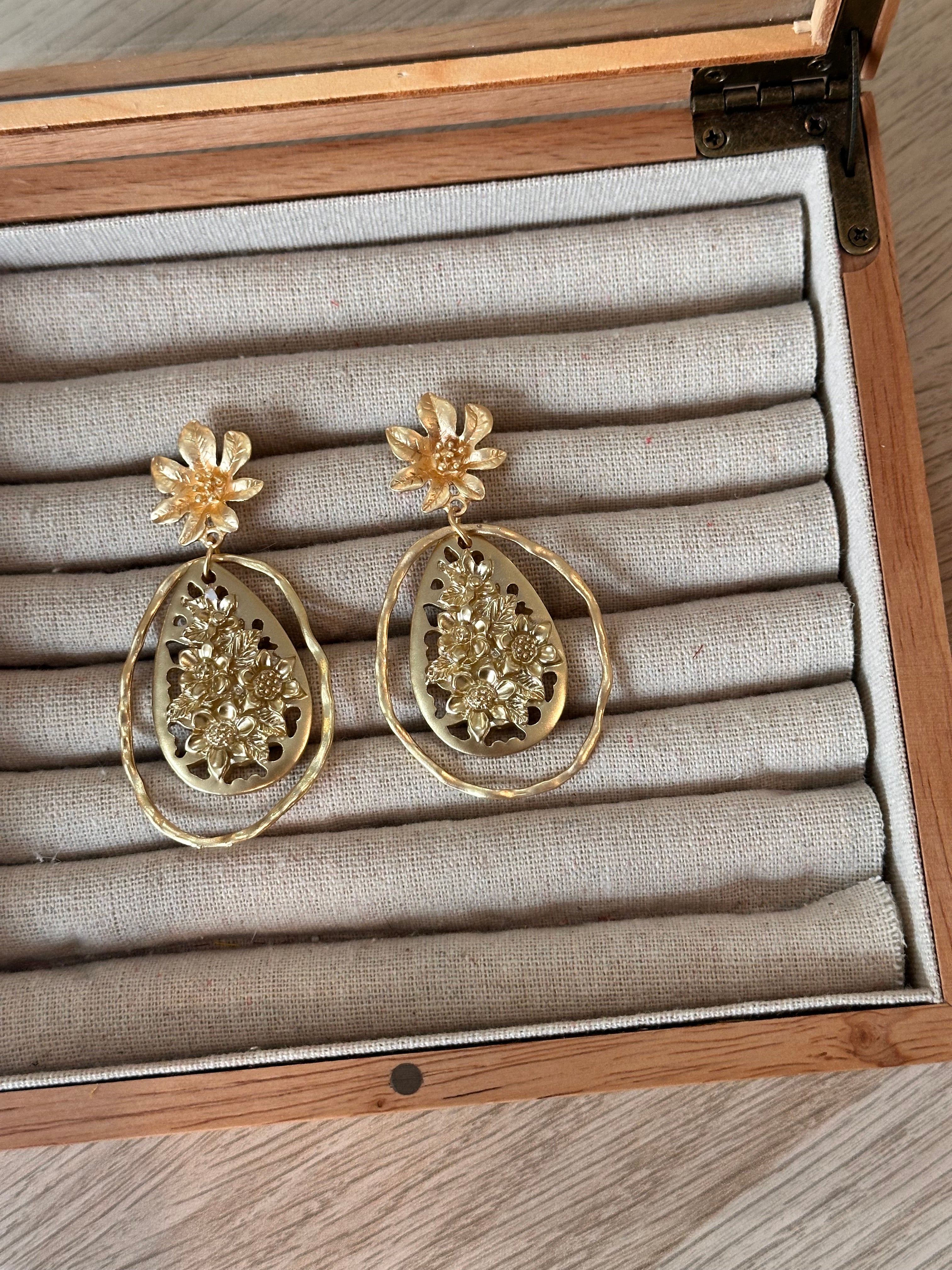 Pendientes Albero dorado