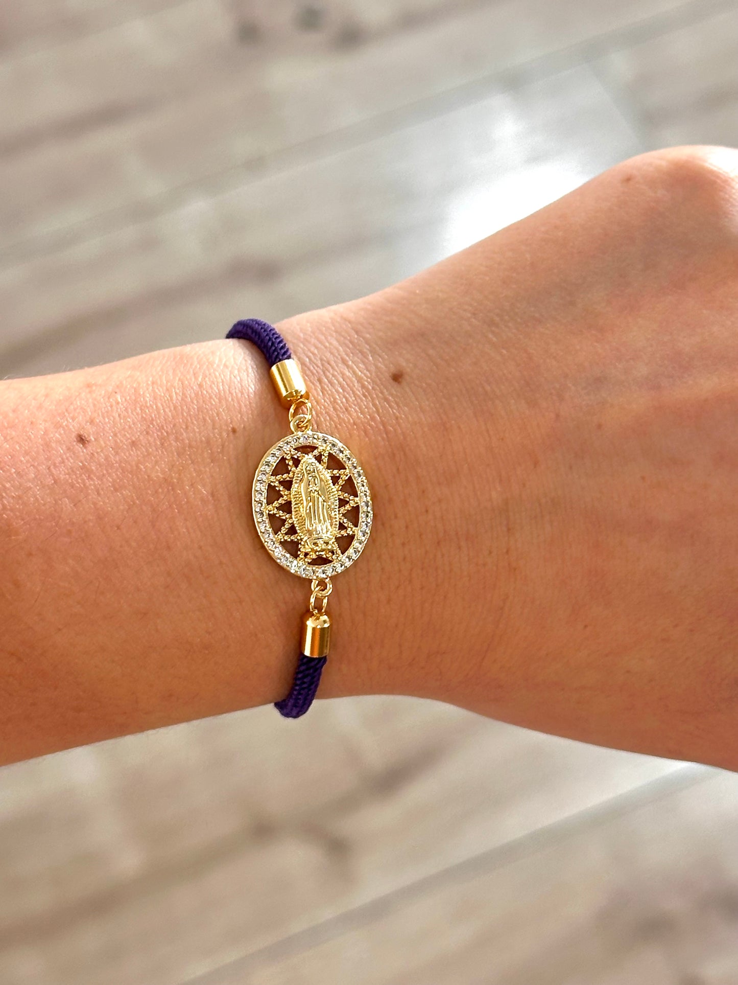 Pulsera Medalla Virgen Milagrosa