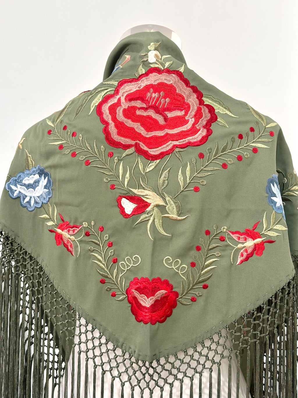 Mantoncillo Candela Verde Militar