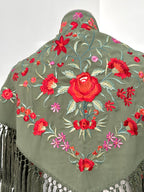 Mantoncillo Clavelines Verde Militar