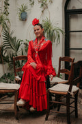 Vestido Lolita rojo
