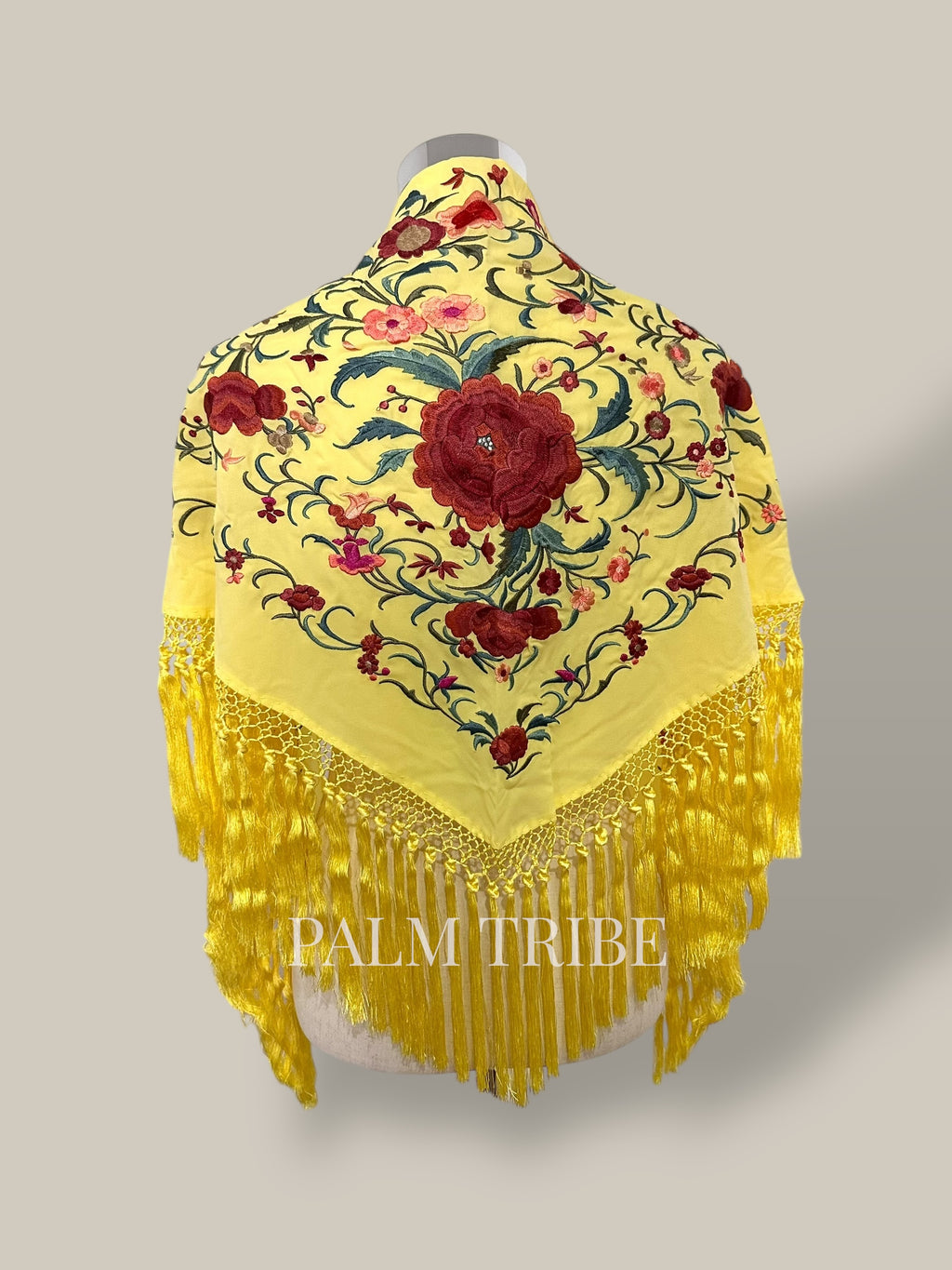 Mantoncillo Jaleo Amarillo con rosados