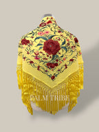 Mantoncillo Jaleo Amarillo con rosados