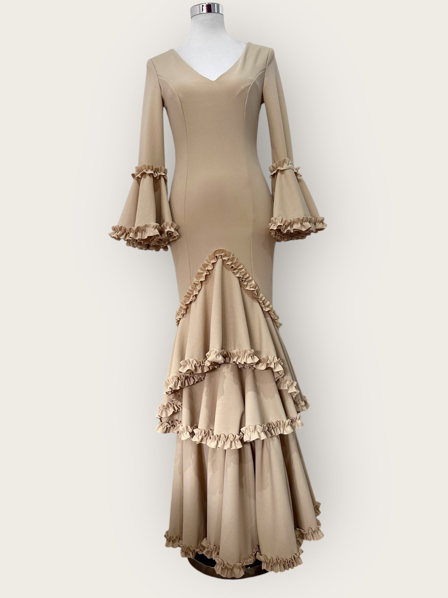 Vestido Soleá Camel