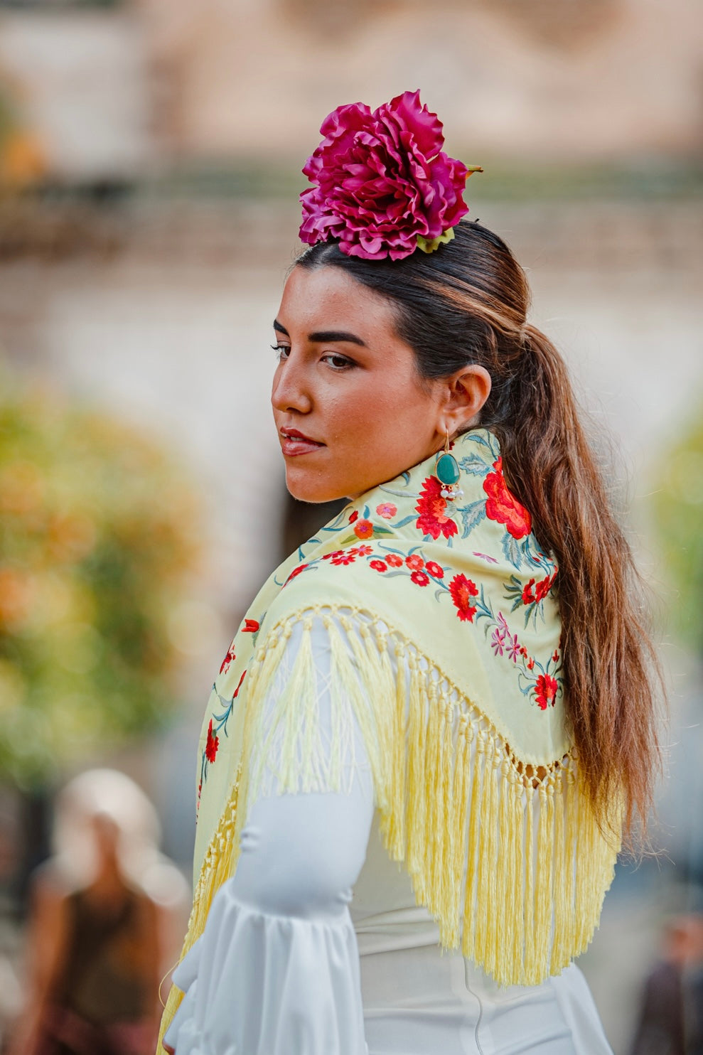 Mantoncillo Clavelines Amarillo