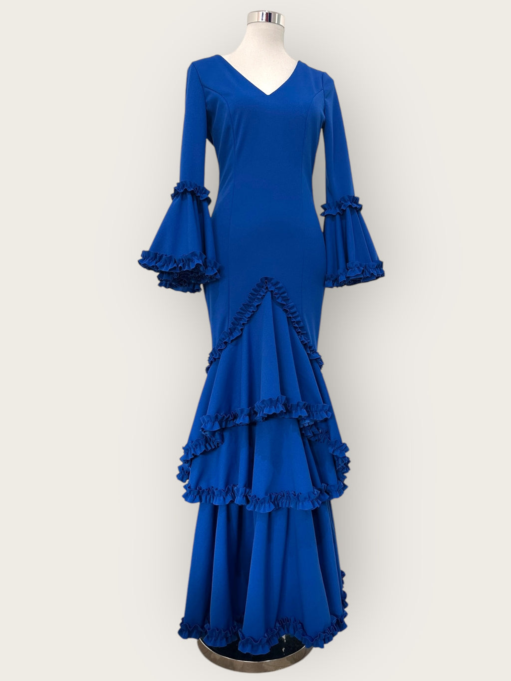 Vestido Soleá Azul Eléctrico