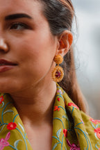 Pendientes Sofia Buganvilla / Morado