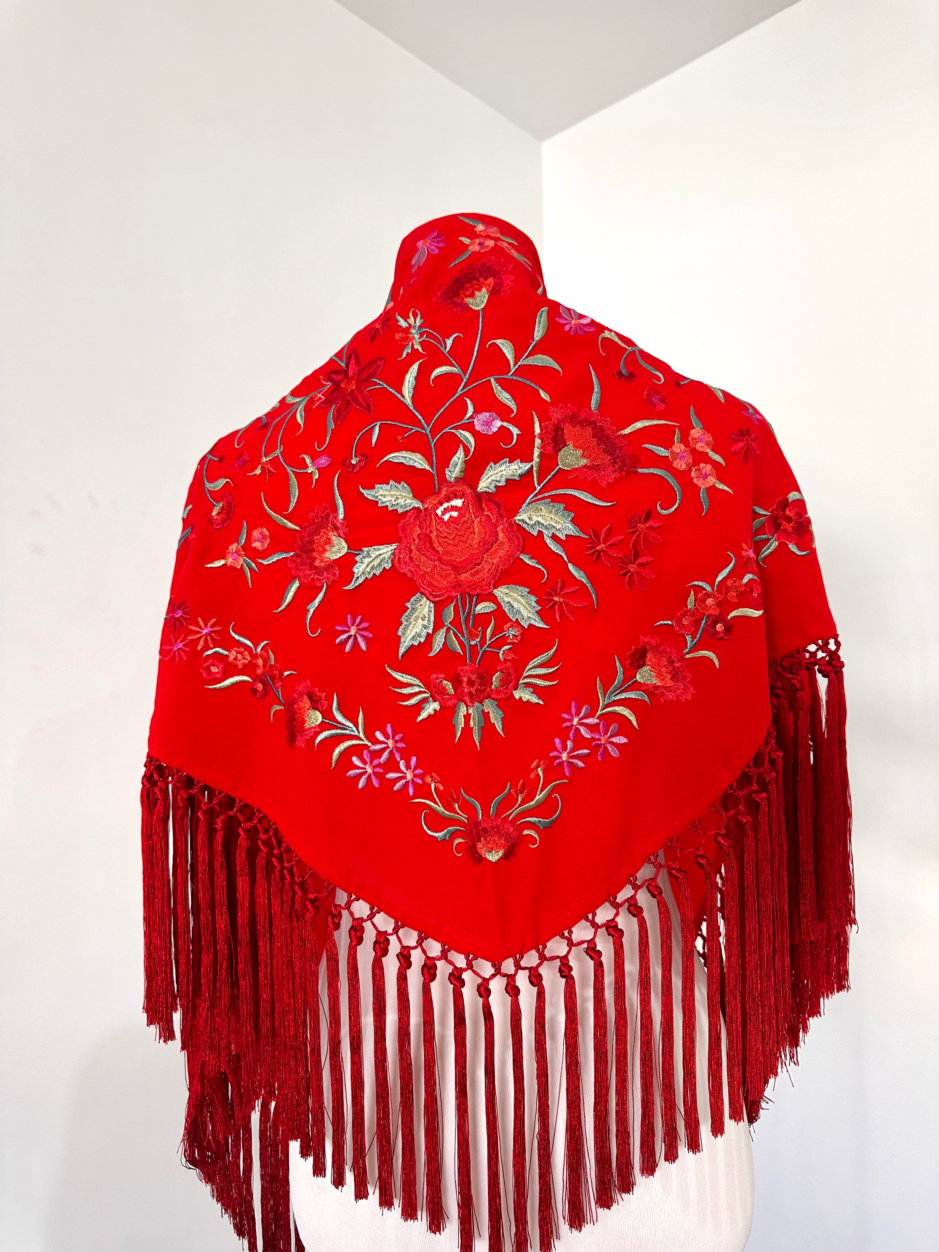 Mantoncillo Clavelines Rojo