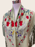 Mantoncillo Amapola Verde Manzana