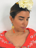 Pendientes Abanico Corales