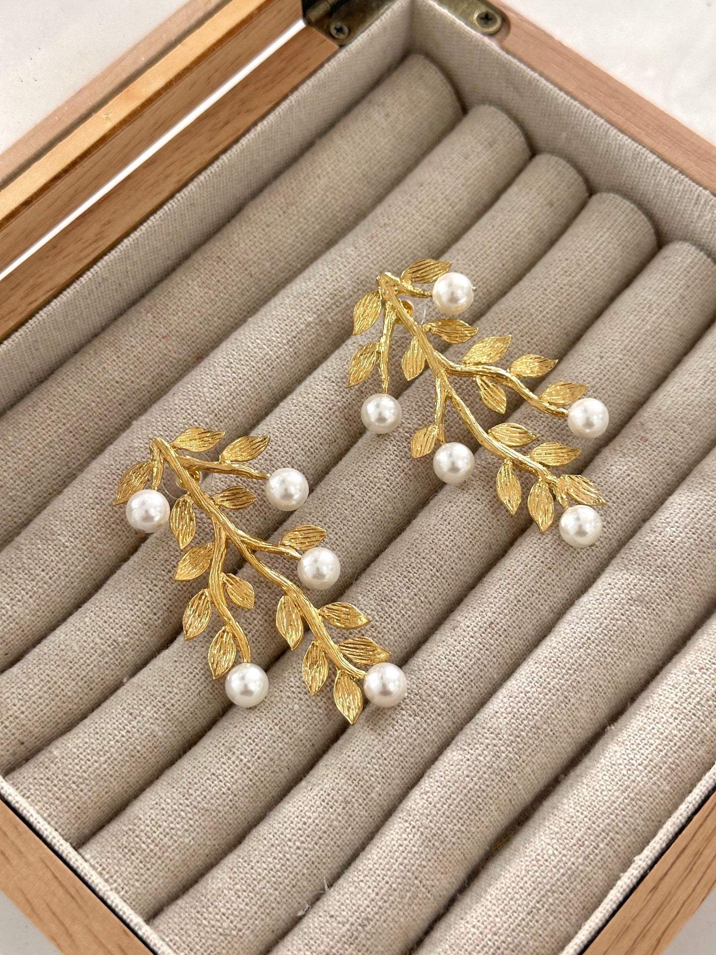 Pendientes Olivia Perla