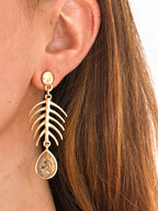 Pendientes Raspita Marrones