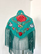 Mantoncillo Candela Aquamarina