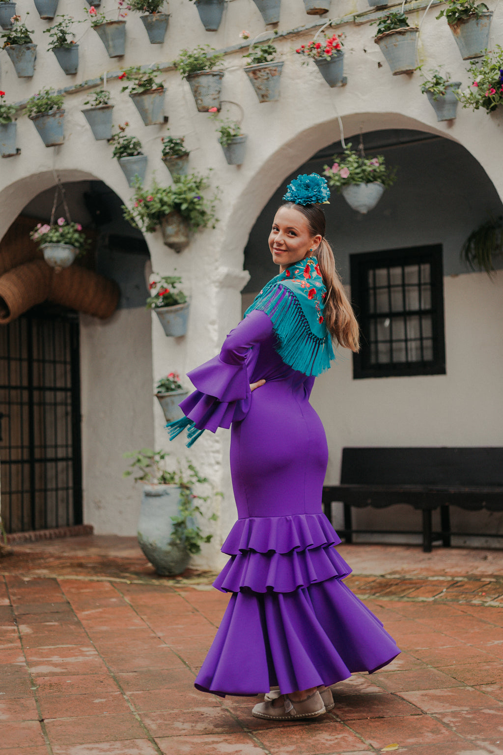 Vestido Sevilla Morado