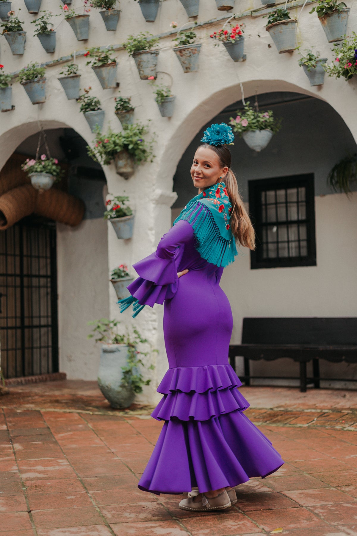 Vestido Sevilla Morado